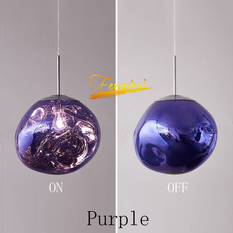 LED Lava Pendant Lights Modern Lamp