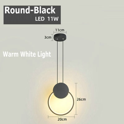 Long Wire Dimmable LED High Ceiling Hanging Light