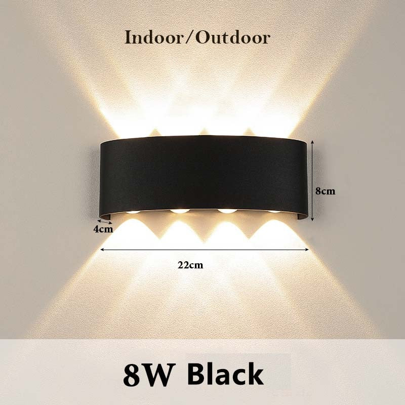 LED Wall Lamps IP65 Outdoor Lighting Waterproof