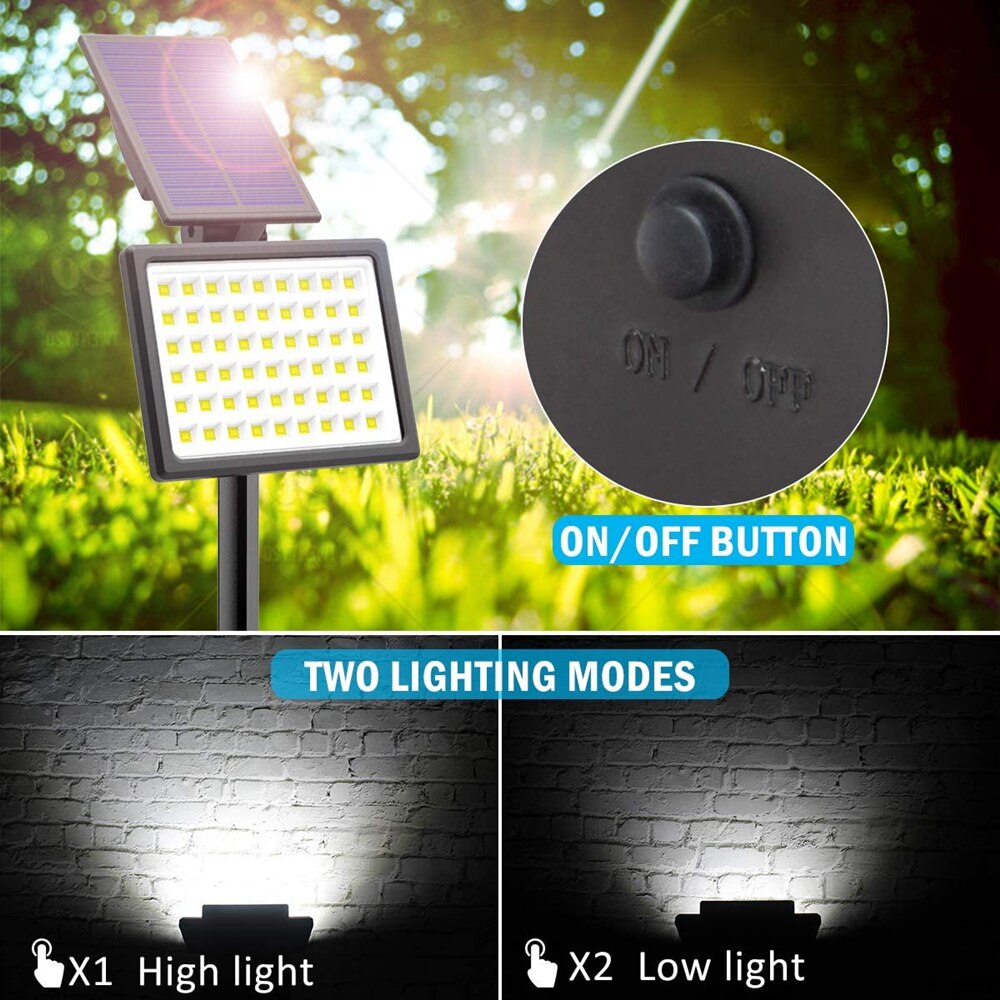 LED Adjustable Solar Light Outdoor