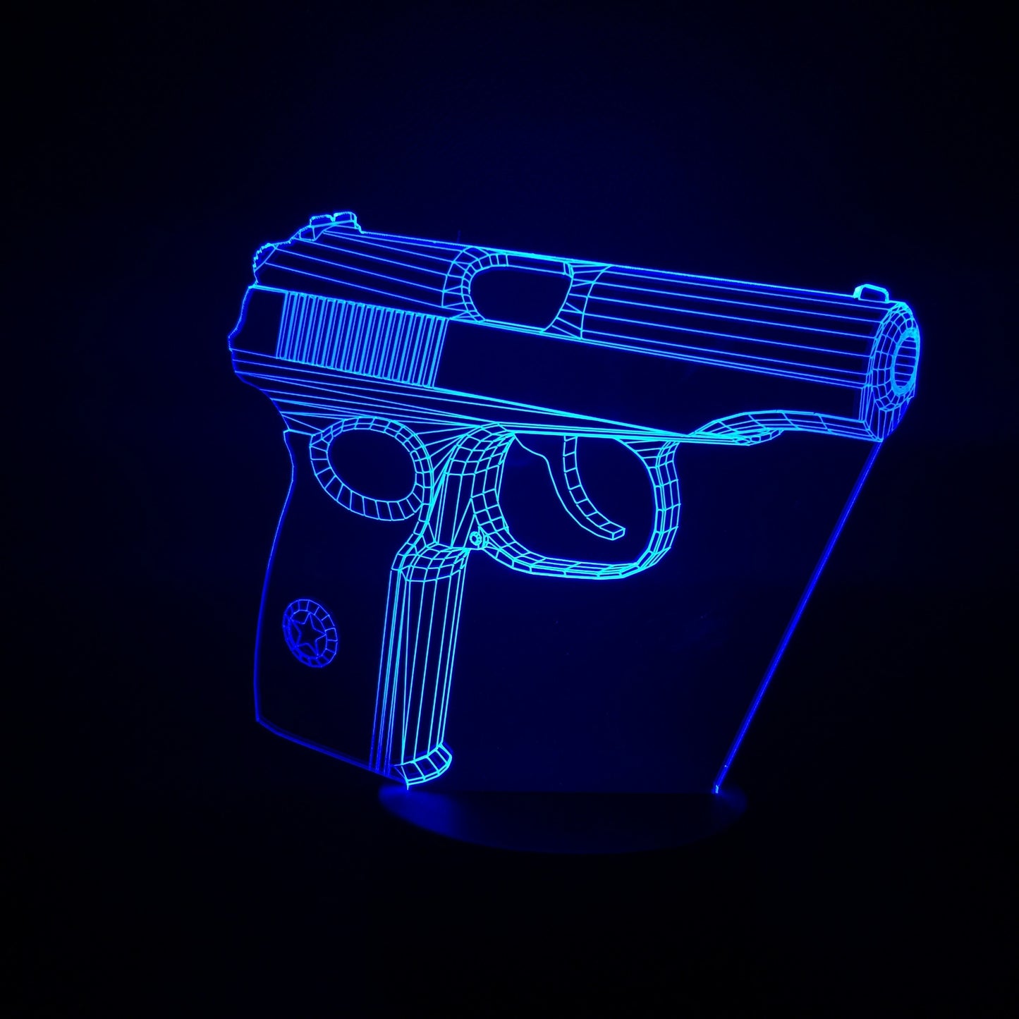 Rifle RGB Night Lights Gamer Decoration