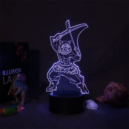 Anime Demon Slayer Acrylic Led