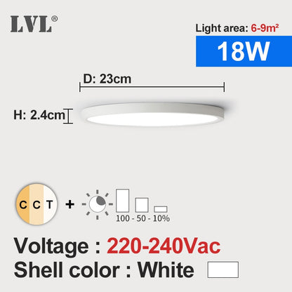 LED Ceiling Light Dimmable Ceiling Lamp