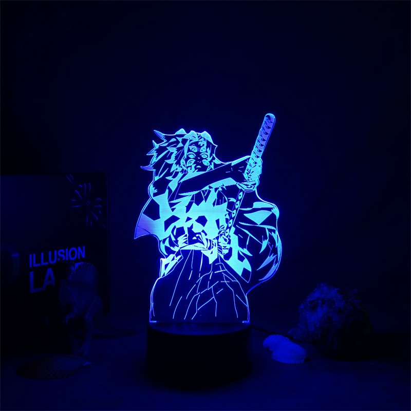 Anime Demon Slayer Acrylic Led