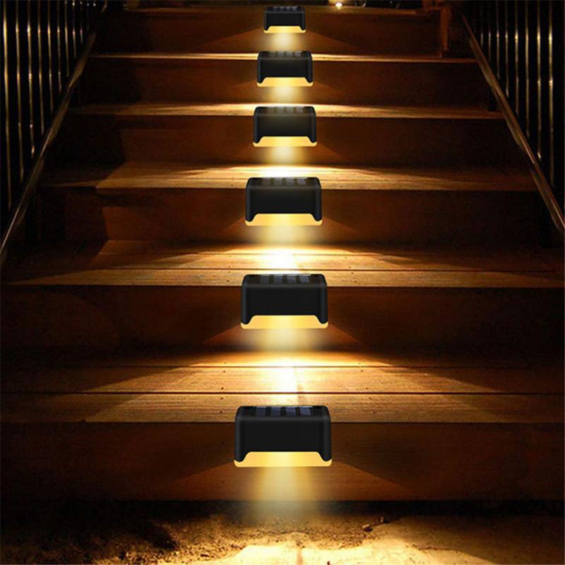 LED Solar Stair Lamp Outdoor Fence