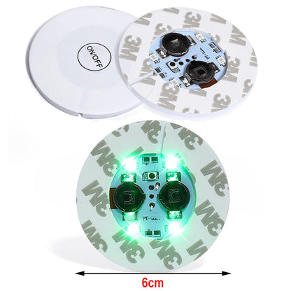 LED Coasters Super Bright Lamp