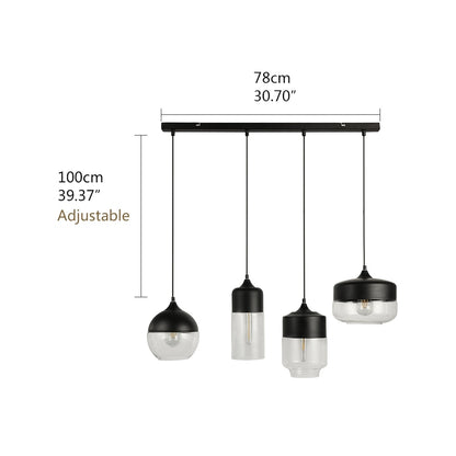 Glass Pendant Lamp Fixtures LED lights