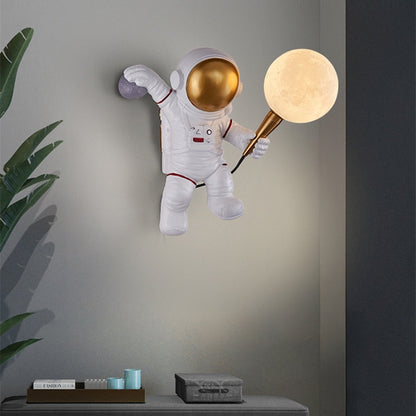 LED personality astronaut moon