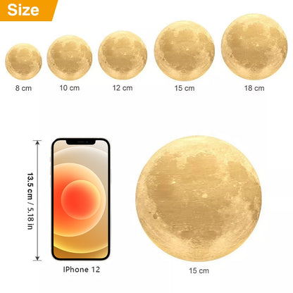 Moon Lamp USB Rechargeable Touch