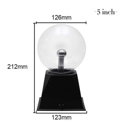 Novelty Lighting Magic Plasma Ball Lamp 3/4/5/6 Inch Night Light