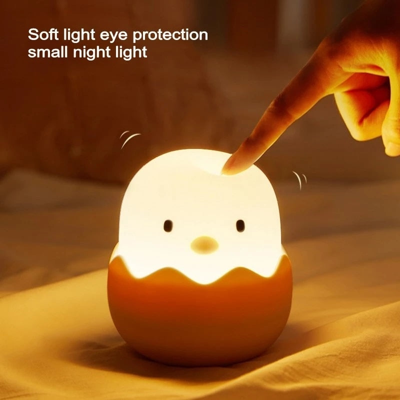 Touch Night Light Soft Silicone USB