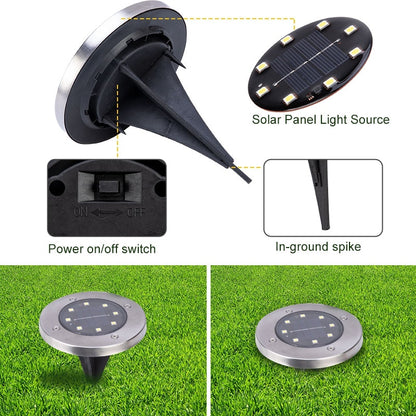 LED Solar Power Garden Lights