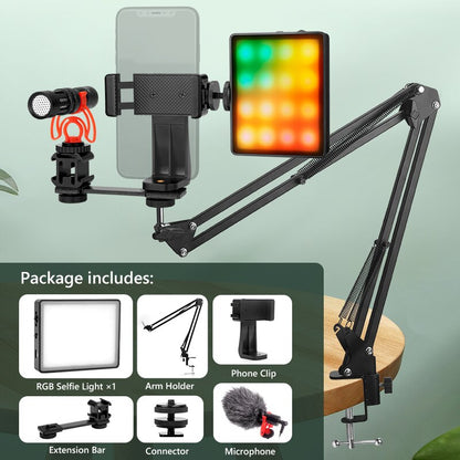 RGB Video Lights Mini LED Camera Lamp