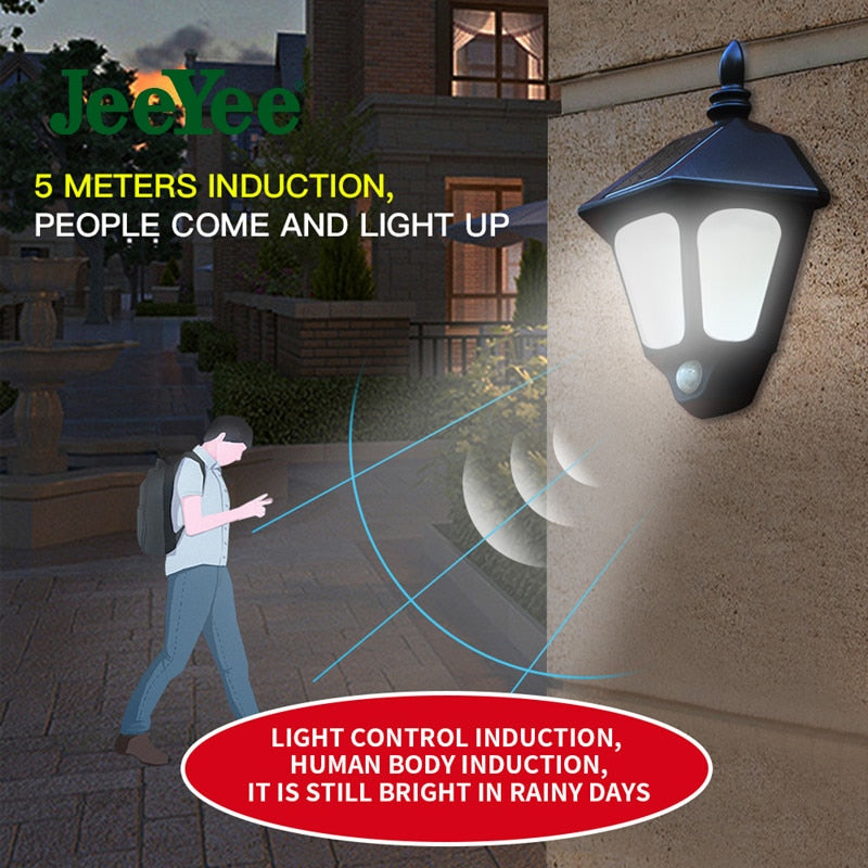 Solar Wall Lamp Infrared Motion Sensor