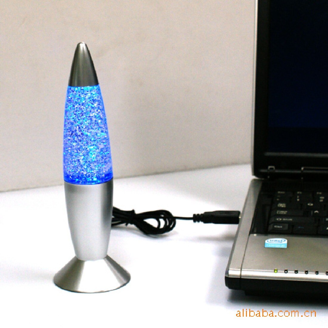 Rocket Multi Color Changing Lava Lamp