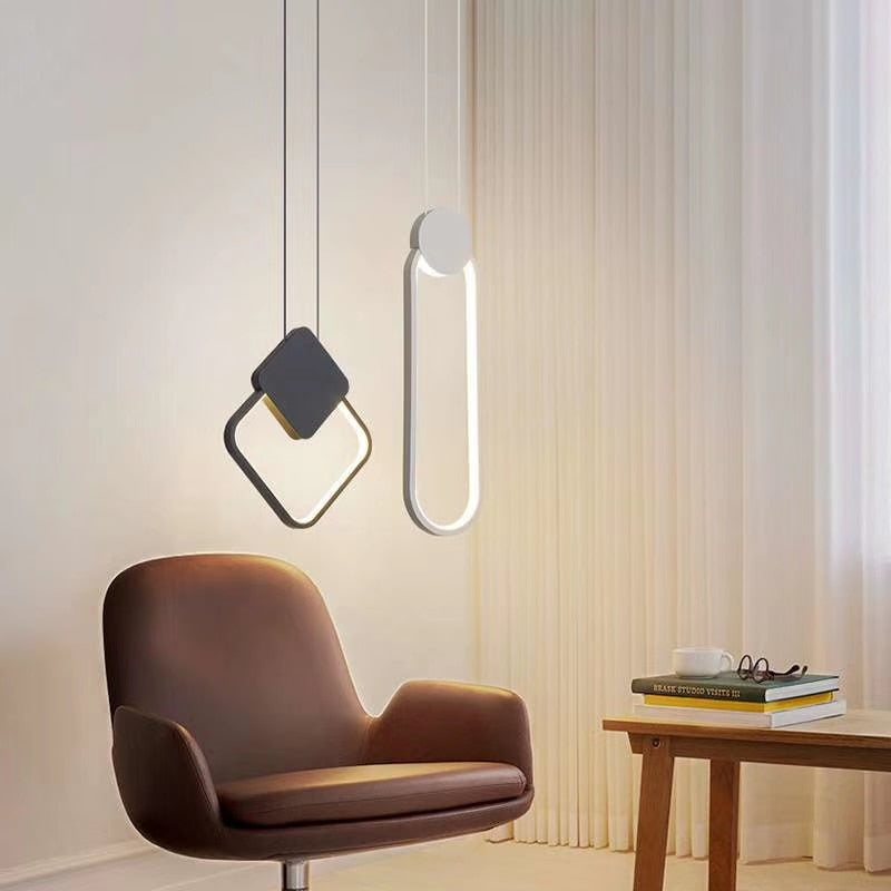 Long Wire Dimmable LED High Ceiling Hanging Light