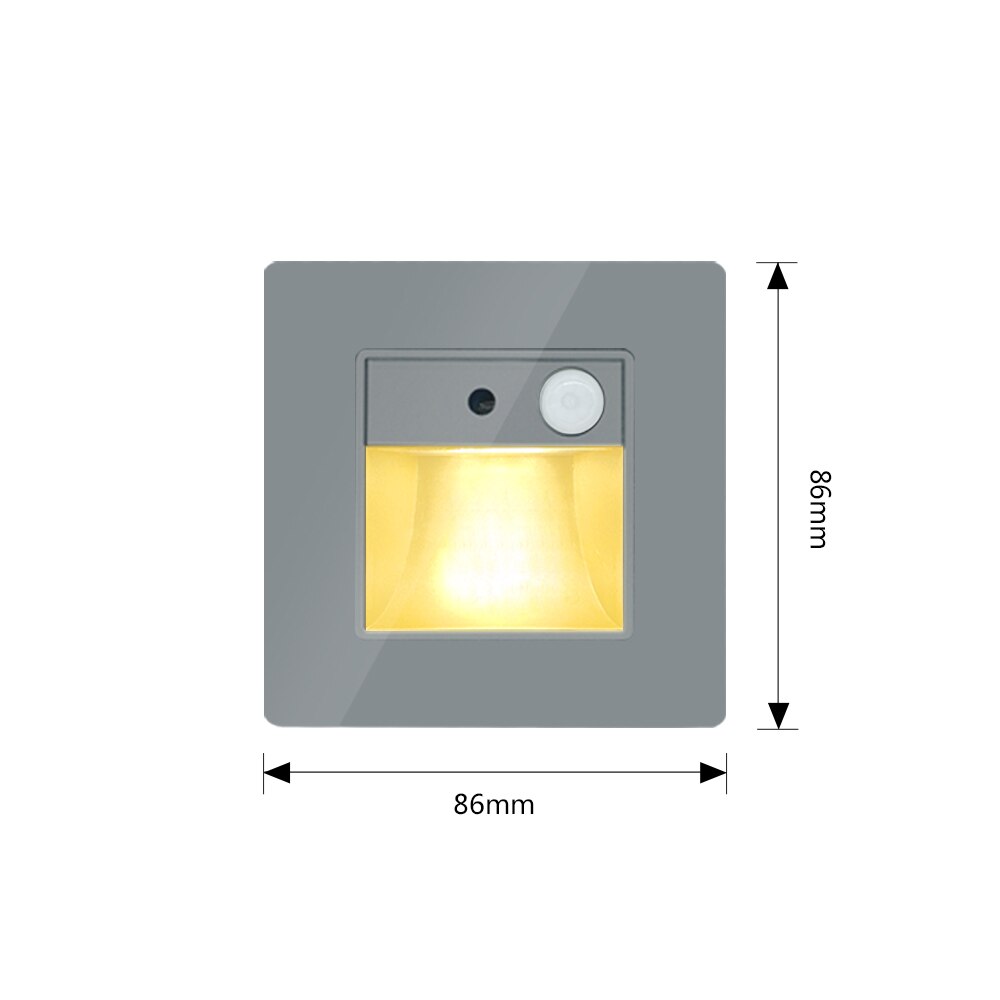 LED Night Lamp Sensor Wall Light