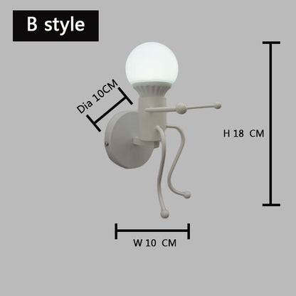 simplicity man wall light balcony aisle Wall Lamp