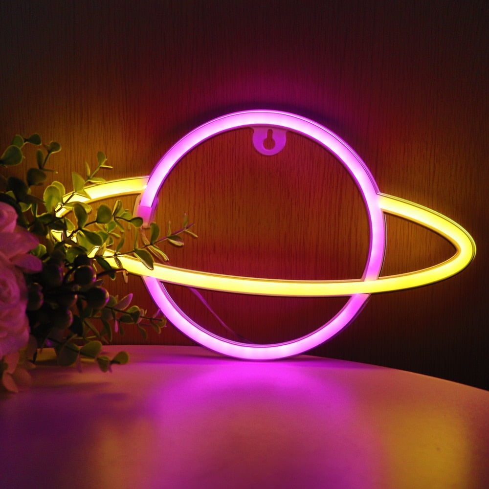 LED Neon Sign Light Lamp Room Decor