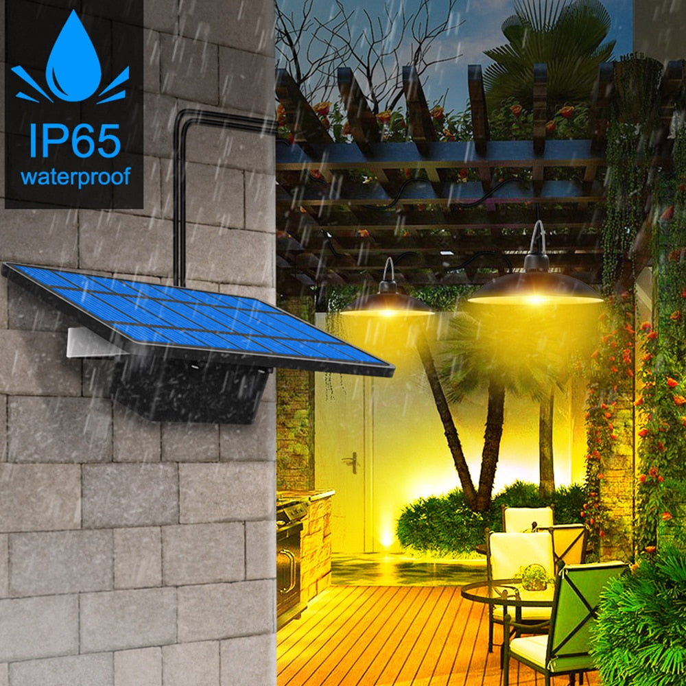 LED Solar Pendant Lights Waterproof