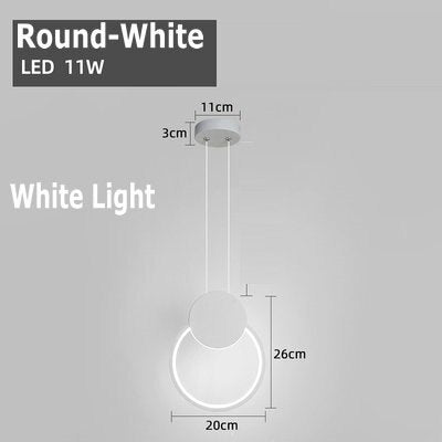 Long Wire Dimmable LED High Ceiling Hanging Light