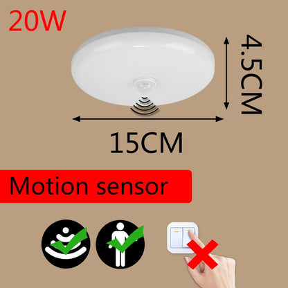 LED Ceiling Lights PIR Motion Sensor