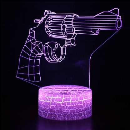 Rifle RGB Night Lights Gamer Decoration