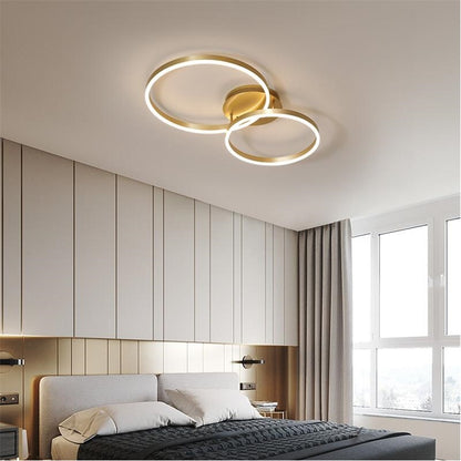 Nordic Creative Round Circle Chandeliers