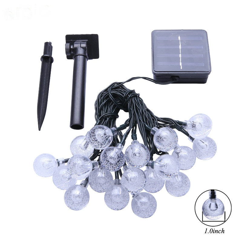 Crystal Balls Solar Lamp Waterproof