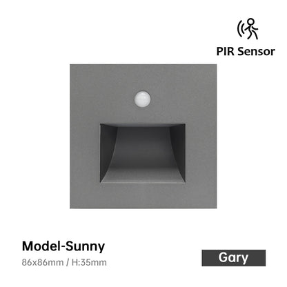 Recessed Wall Light Led Sensor Light