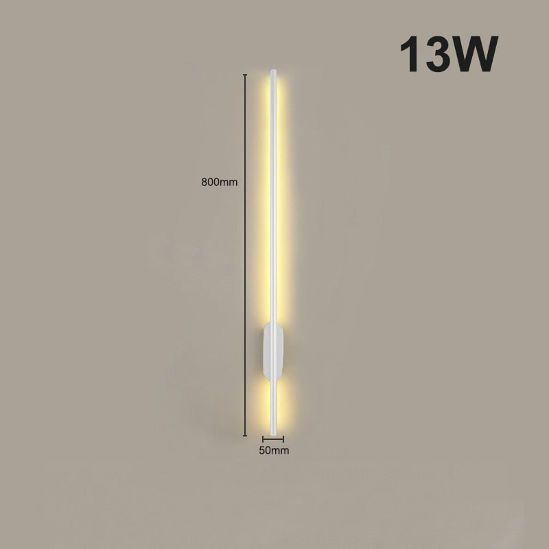 Led Wall Lamp Long Wall Light Decor