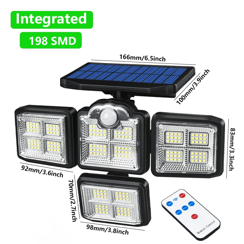 Solar Light Outdoor Indoor Adjustable