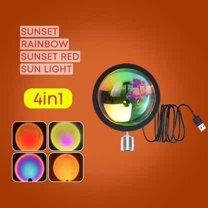 Sunset Lamp Projector Led Night Light