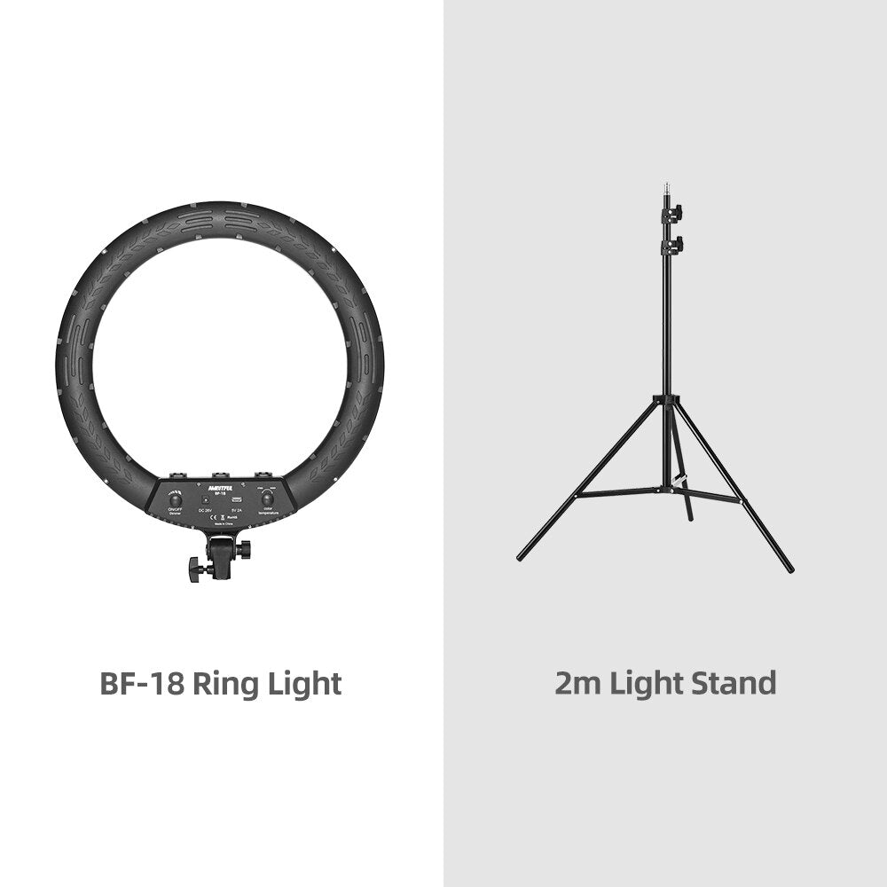 LED Ring Light Annular Lamp Bi-color