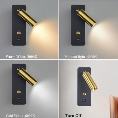 LED Wall Lights With Switch Lighting