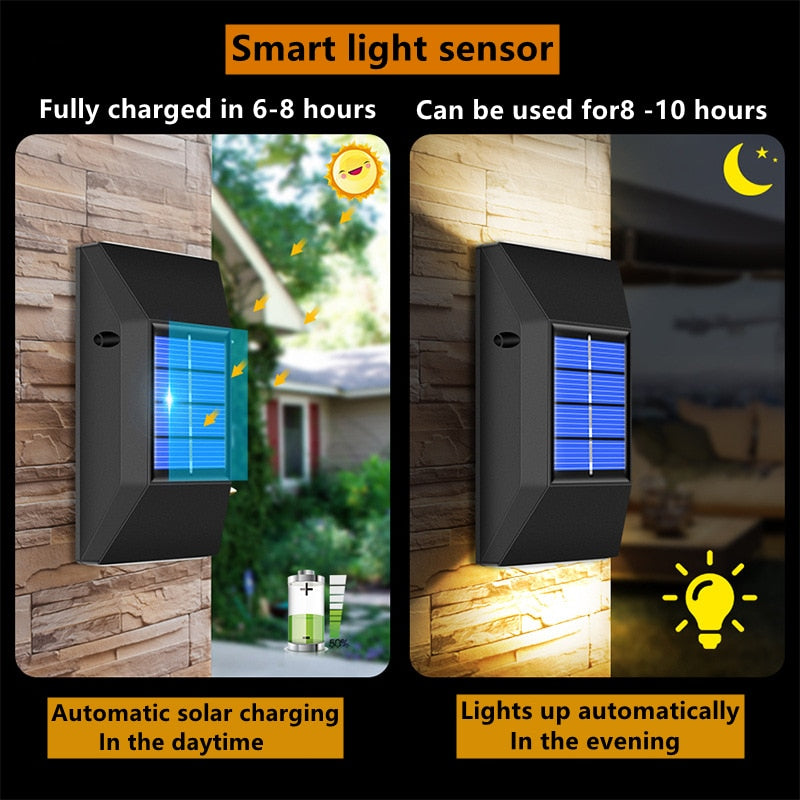 Smart LED Solar Lamp Outdoor