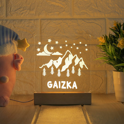 Personalized Night Light USB