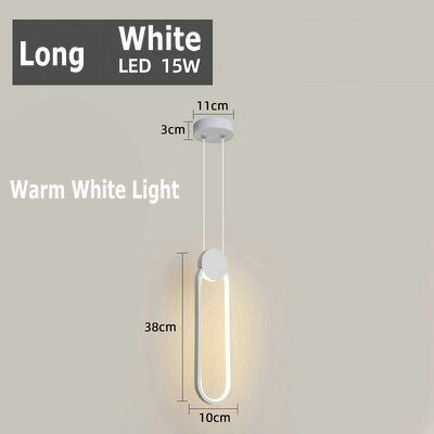 Long Wire Dimmable LED High Ceiling Hanging Light