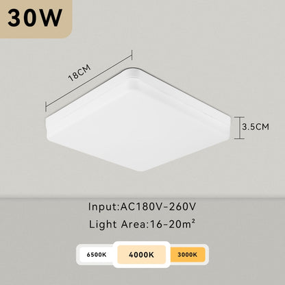 Modern Led Ceiling Lamp 20W 30W 40W Square