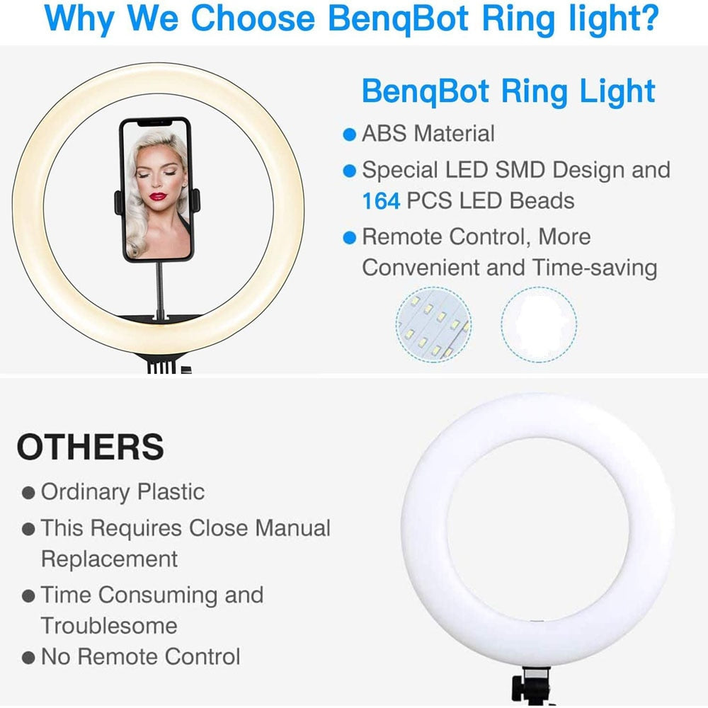 Lights Dimmable Light Selfie LED Ring