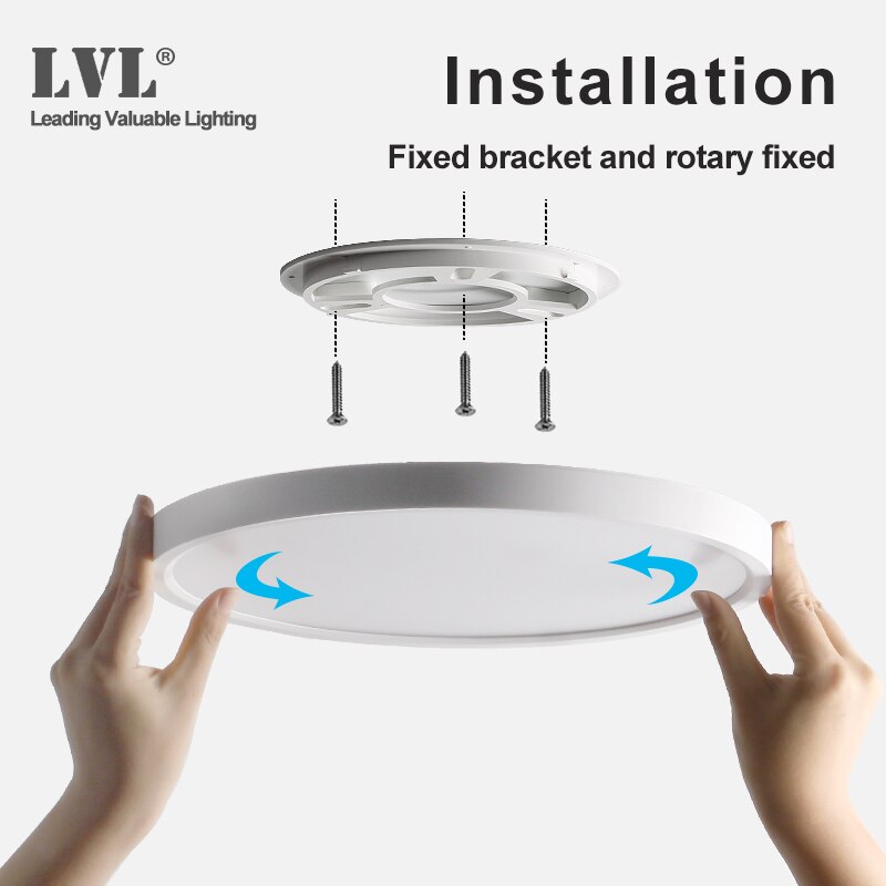 Ultrathin Surface Mounting Ceiling Lamp