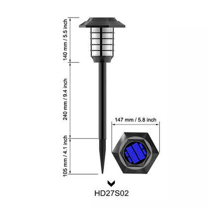 LED Solar Flame Lamp Outdoor