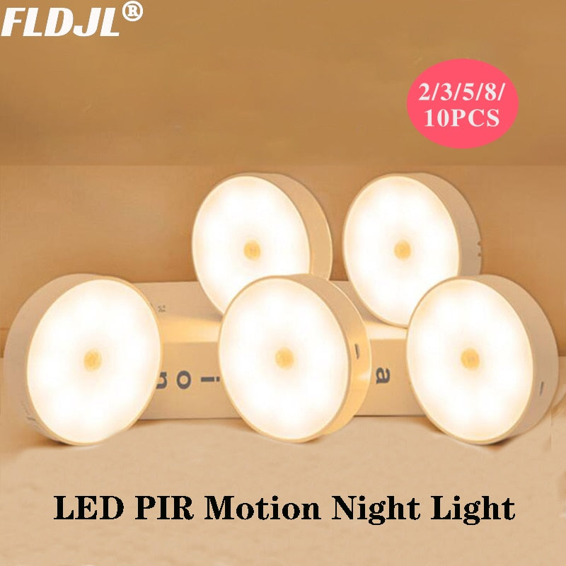 USB Rechargeable LED PIR Motion