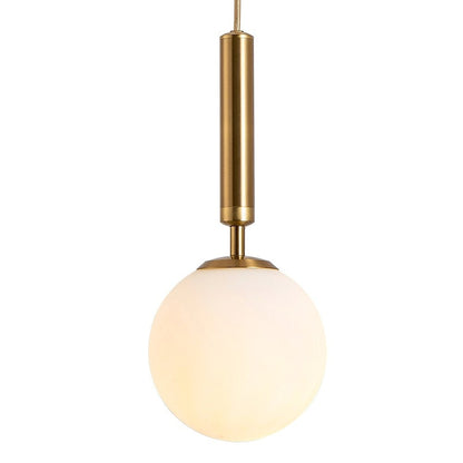 Modern Glass Ball Led Pendant Lamp Fixtures