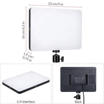 Dimmable LED Video Light Panel EU Plug