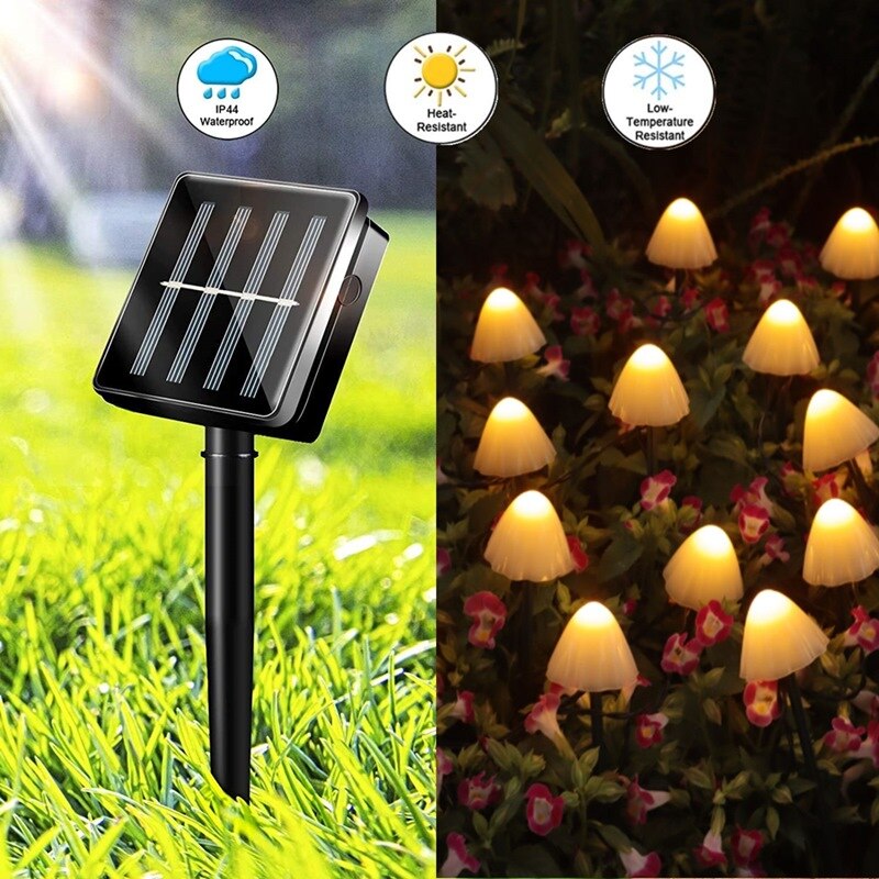 Solar Outdoor Garlands Garden