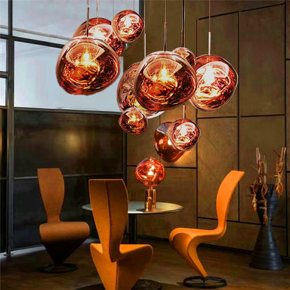 LED Lava Pendant Lights Modern Lamp