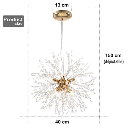 Crystal Lighting Pendant Nordic Lamp