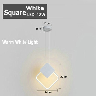 Long Wire Dimmable LED High Ceiling Hanging Light