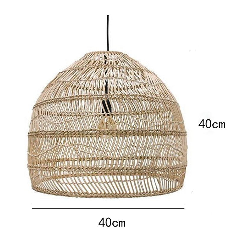 Natural Rattan Lamp Pendant light